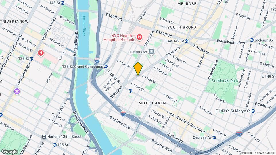 2610 Third Ave Map and Location Details