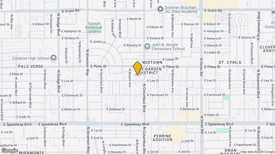 4239 E Lee St Map and Location Details