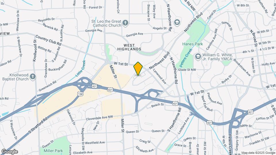 1640 W Northwest Blvd Map and Location Details