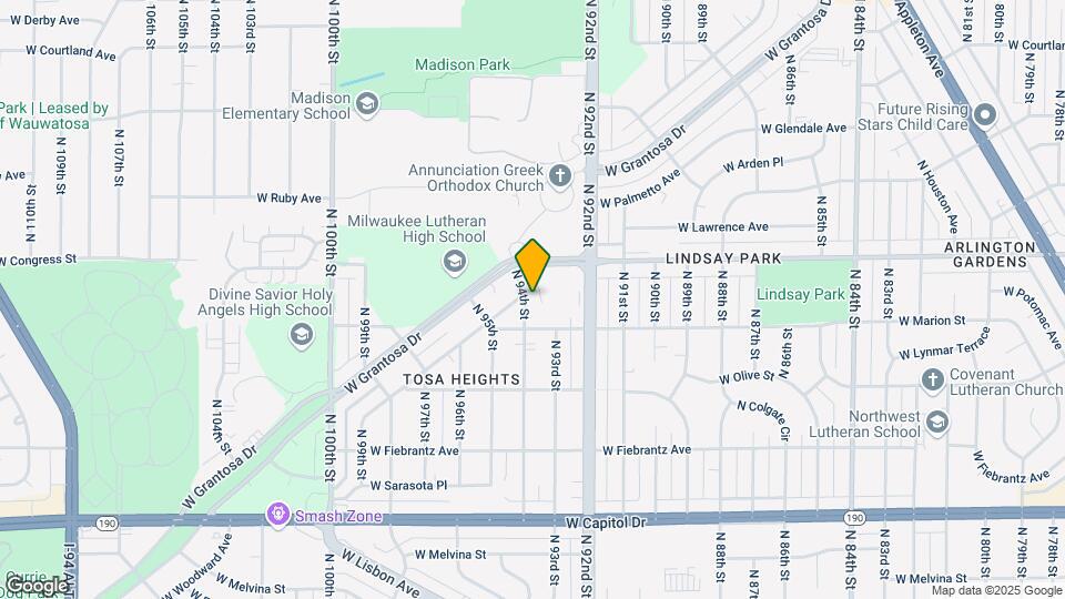4332 N 94th St Mapa y Detalles de la Ubicación