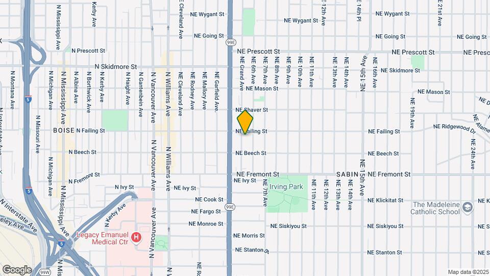 3826-B NE Grand Ave, Unit A Mapa y Detalles de la Ubicación