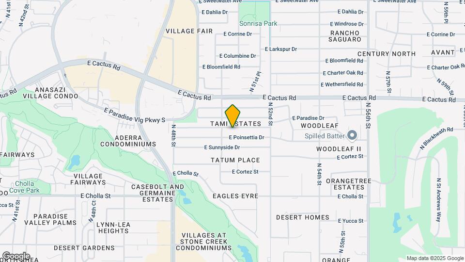 5019 E Laurel Ln Map and Location Details