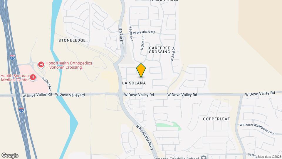 2536 W Royer Rd Mapa y Detalles de la Ubicación
