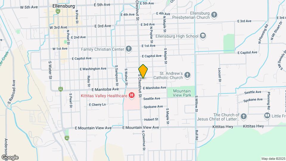 802 E Tacoma Ave Map and Location Details