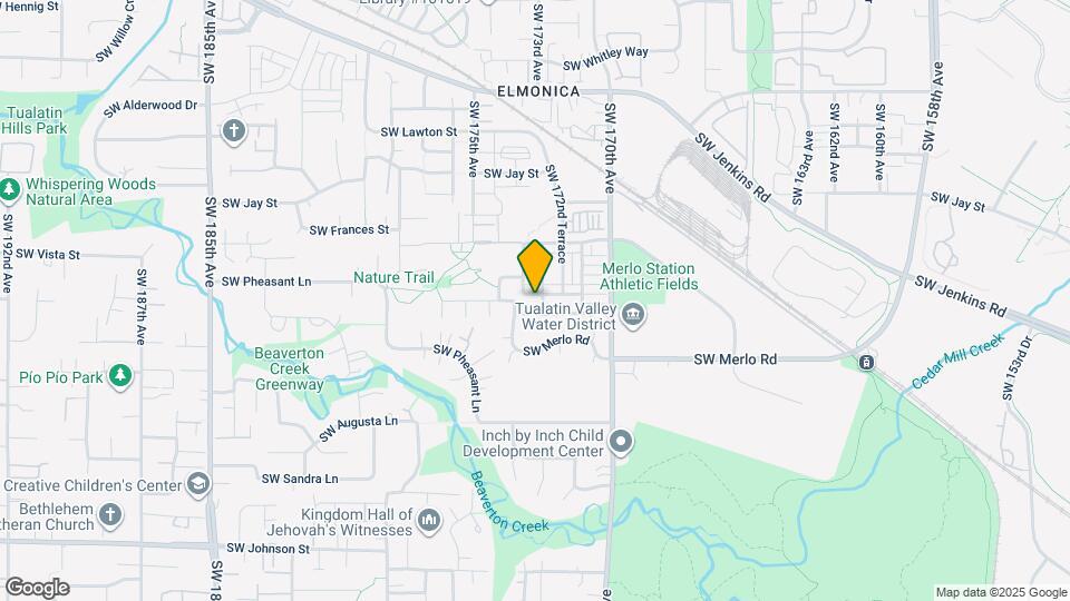 17258 SW Pleasanton Ln Map and Location Details