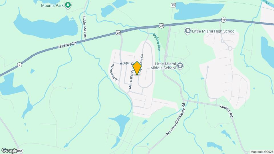 5299 Appaloosa Cir Mapa y Detalles de la Ubicación