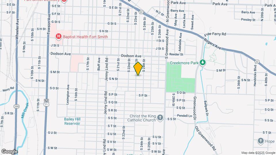 2305 S N St Map and Location Details