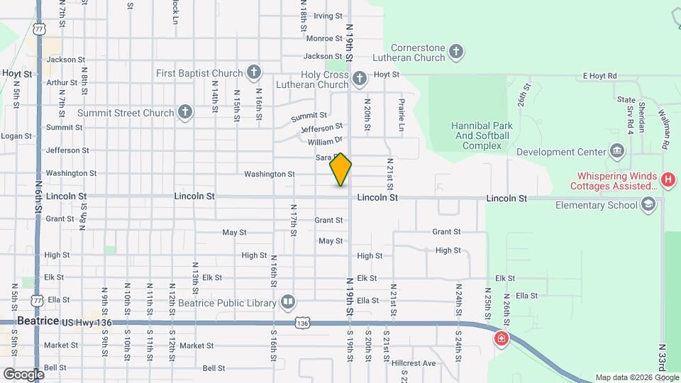 1822 Lincoln St, Unit 1822 Mapa y Detalles de la Ubicación