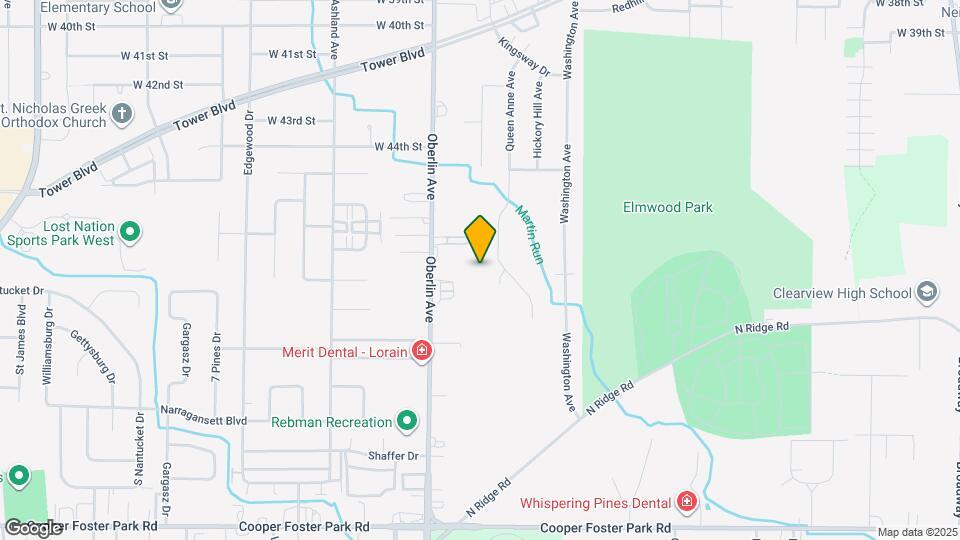 4747-47A1 Oberlin Ave Map and Location Details