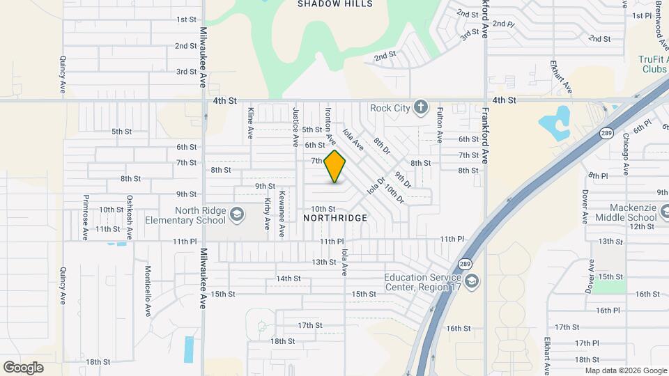 6112 9th St Map and Location Details