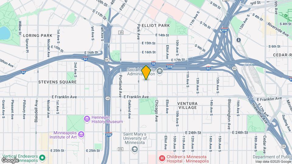1828 Columbus Ave Map and Location Details