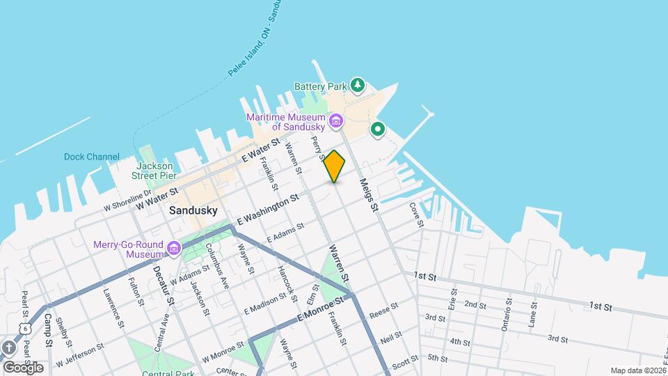 305 Perry St Map and Location Details