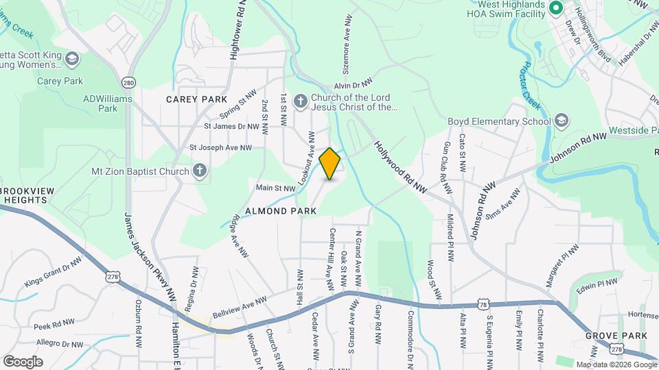 1033 Ada Ave NW Map and Location Details