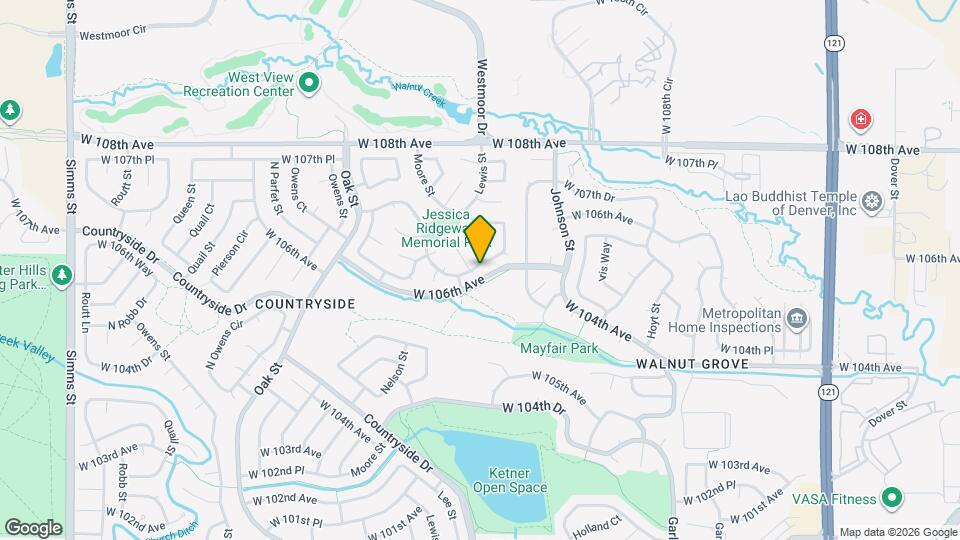 10720 Moore St Map and Location Details