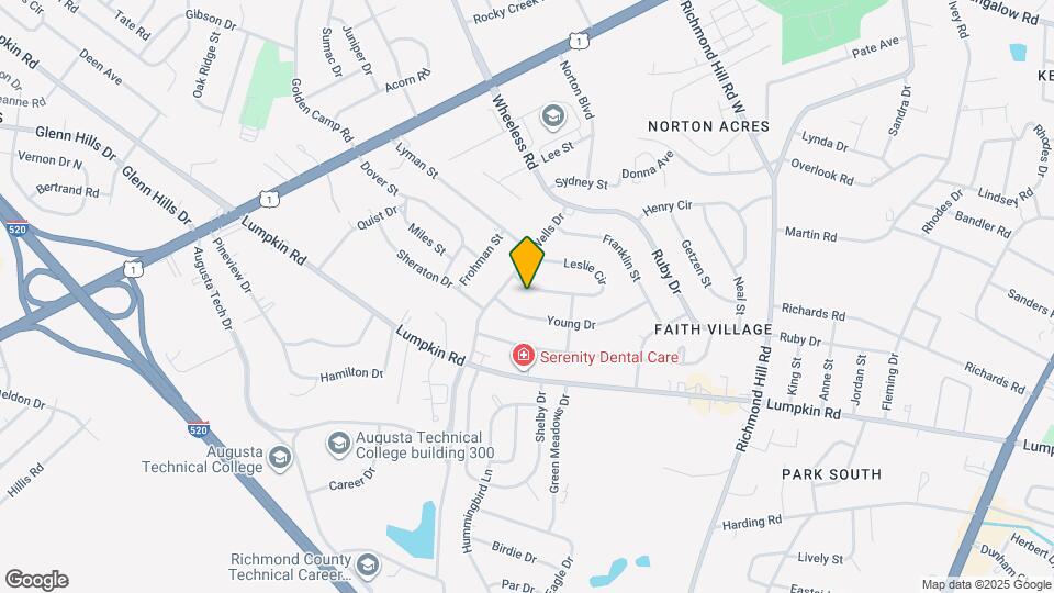 2458 Leslie Cir Map and Location Details