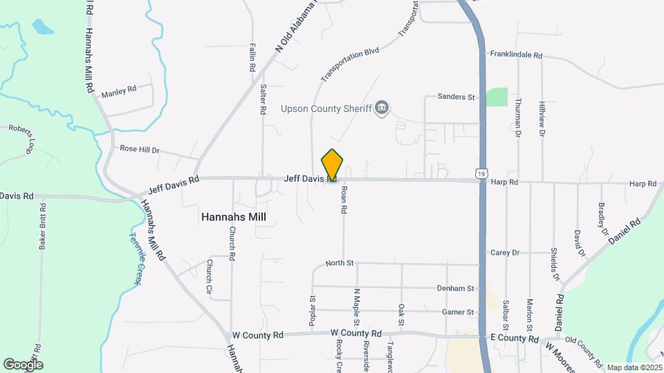 305 Jeff Davis Rd Map and Location Details