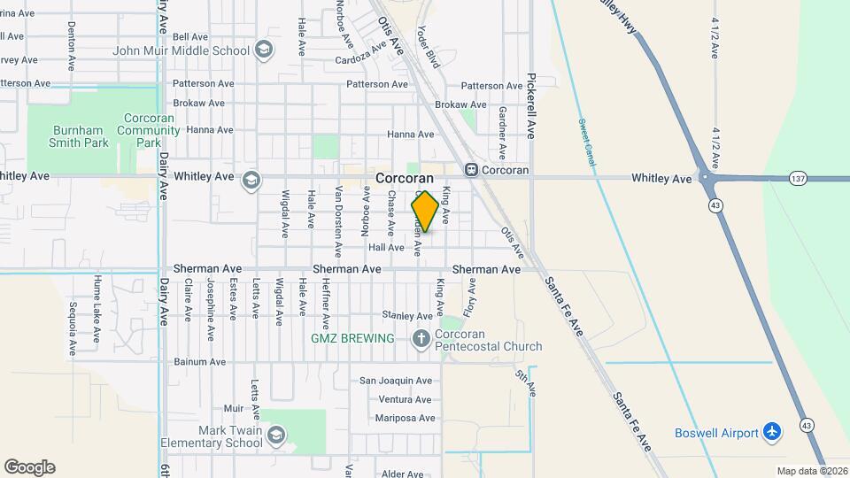 1239 Chittenden Ave Map and Location Details