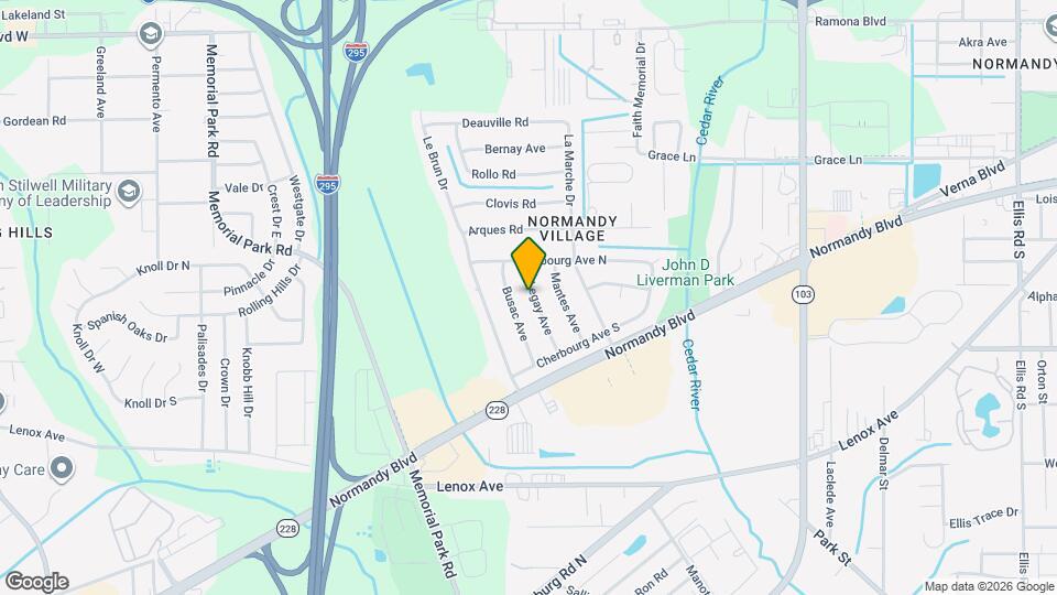 1044 Legay Ave Map and Location Details