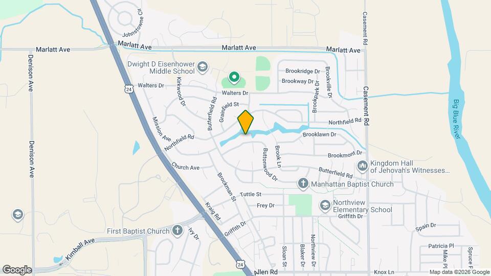 2702 Buttonwood Dr Map and Location Details