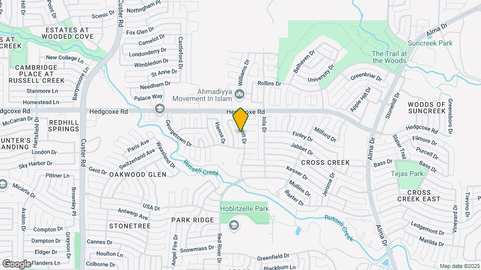 7821 Prescott Dr Map and Location Details