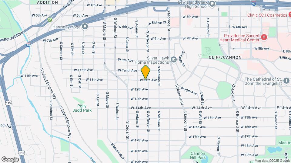 1203 W 11th Ave Mapa y Detalles de la Ubicación
