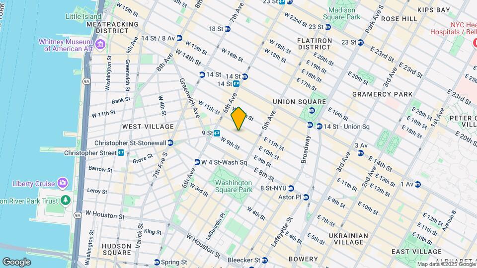 29 W 10th St Map and Location Details