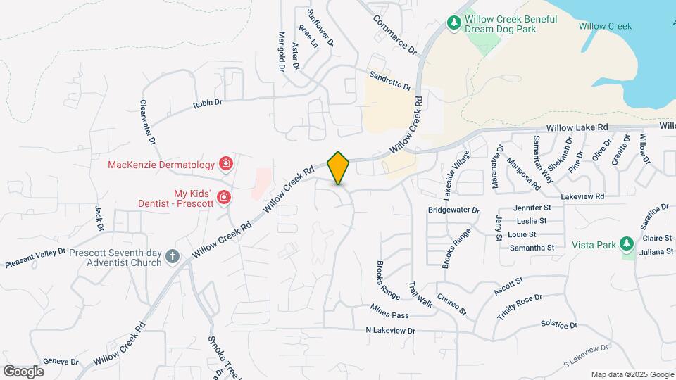3171 Shoshone Dr Map and Location Details