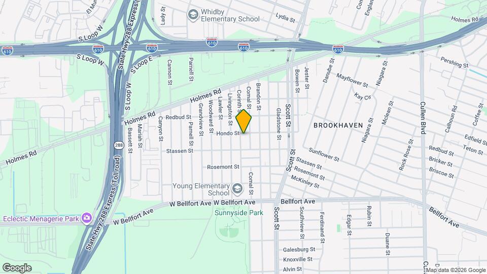 8105 Corinth St Map and Location Details