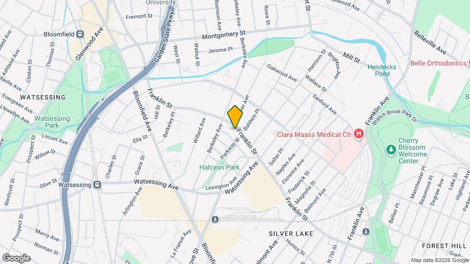 116 Franklin St Map and Location Details