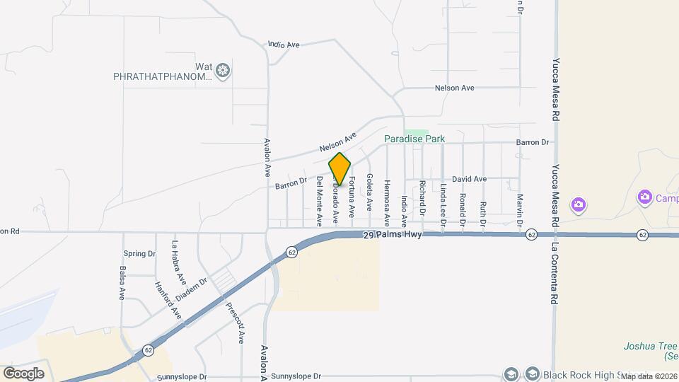 6389 El Dorado Ave Map and Location Details