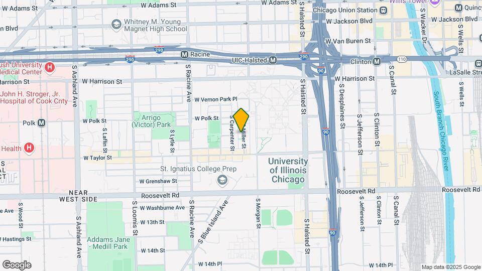 838 S Miller St Map and Location Details