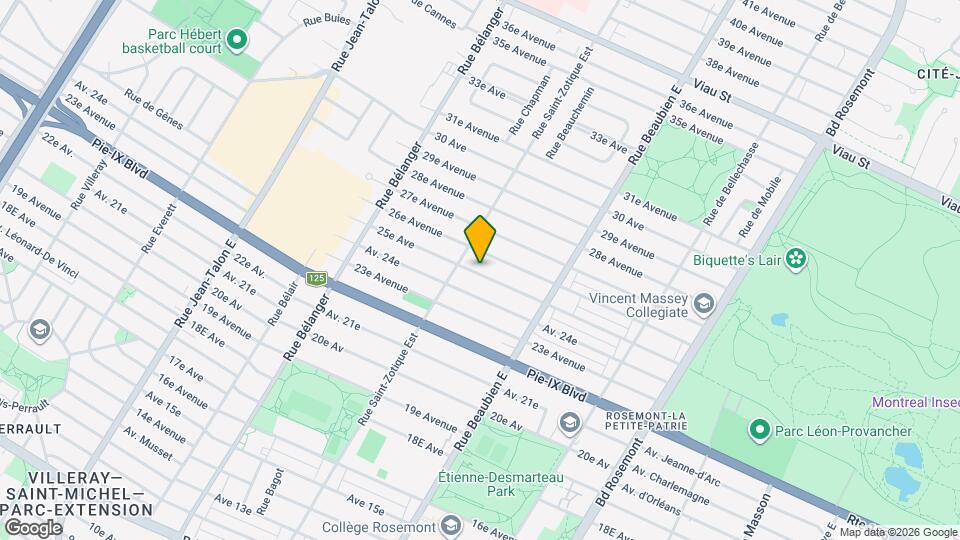 6679 25E Av Map and Location Details