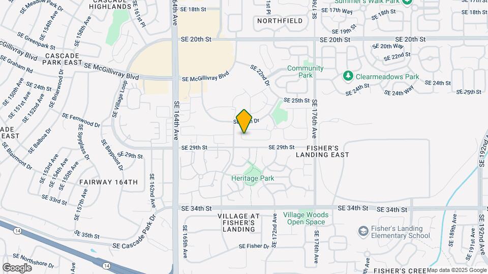 16910 SE 28th St Map and Location Details