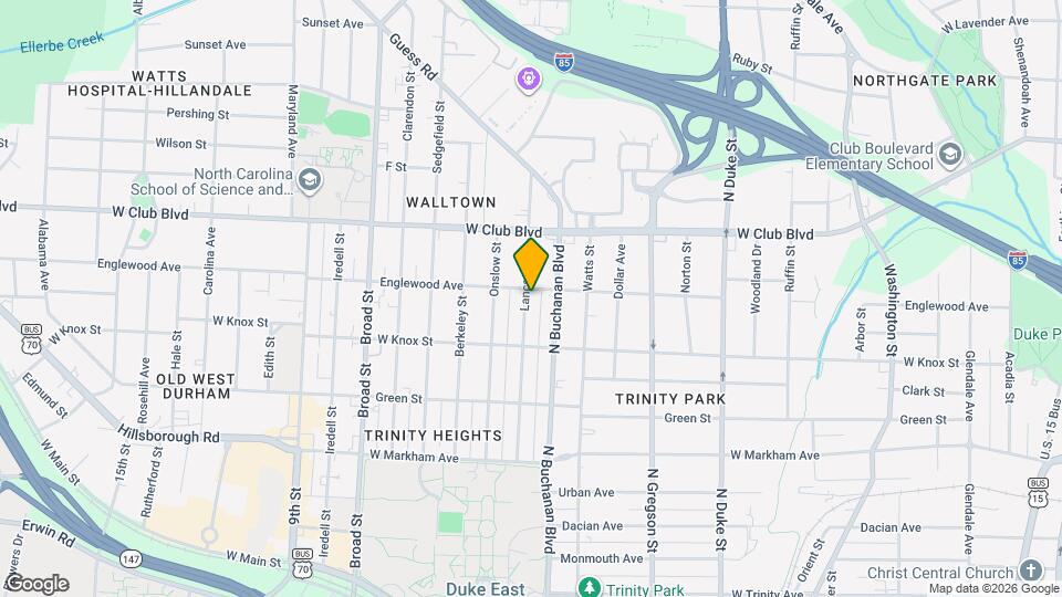 1020 Lancaster St Mapa y Detalles de la Ubicación