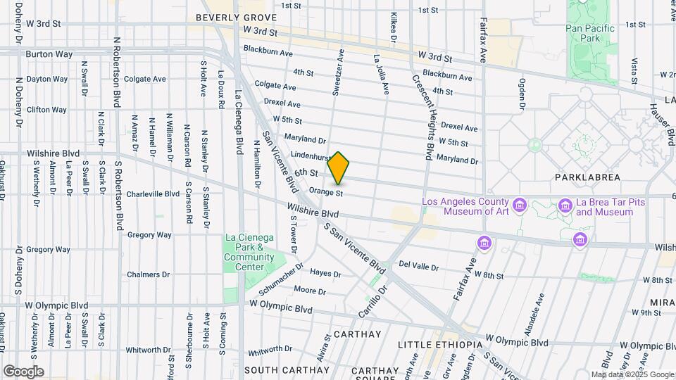 6513 Orange St Map and Location Details
