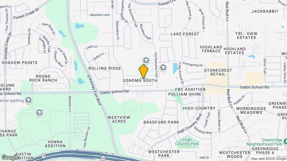 3523 Shiraz Loop Map and Location Details