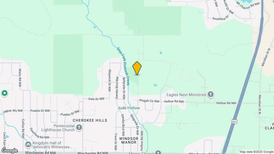 6229 Pisgah Dr NW Map and Location Details