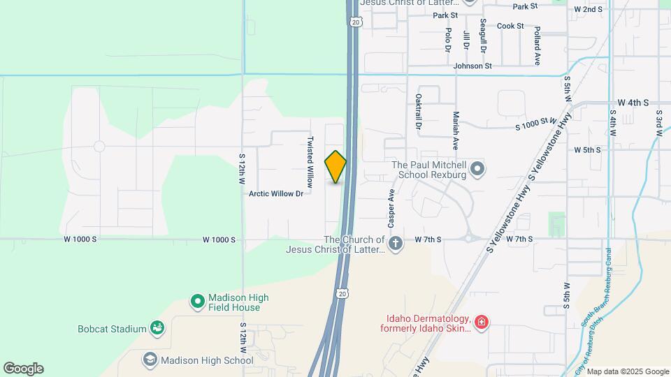 586 Sunflower Rd Map and Location Details