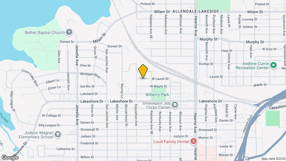 3131 W Laurel St Map and Location Details