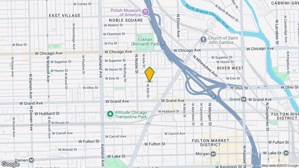 1324 W Ohio St, Unit J04P Mapa y Detalles de la Ubicación