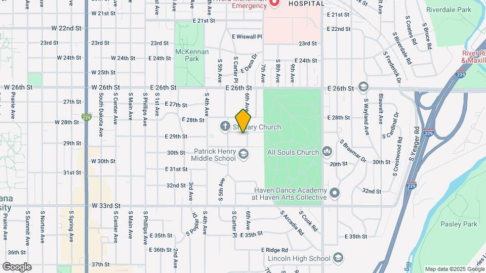 2101 S 6th Ave Map and Location Details