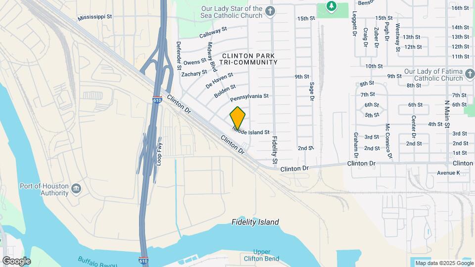 9514 Rhode Island St Mapa y Detalles de la Ubicación