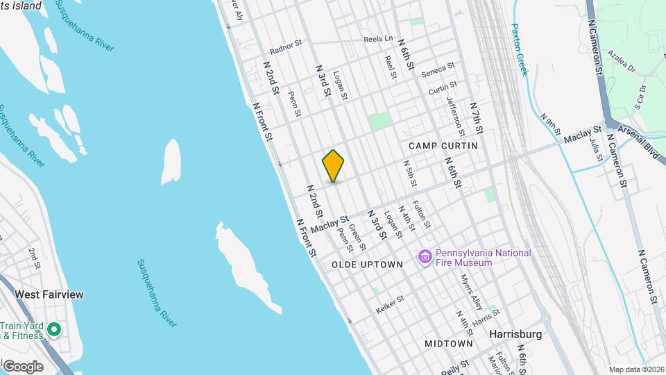 2150 Green St Map and Location Details