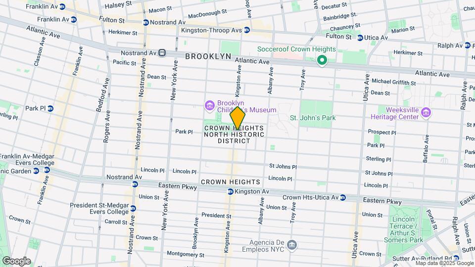 1081 Park Pl Mapa y Detalles de la Ubicación