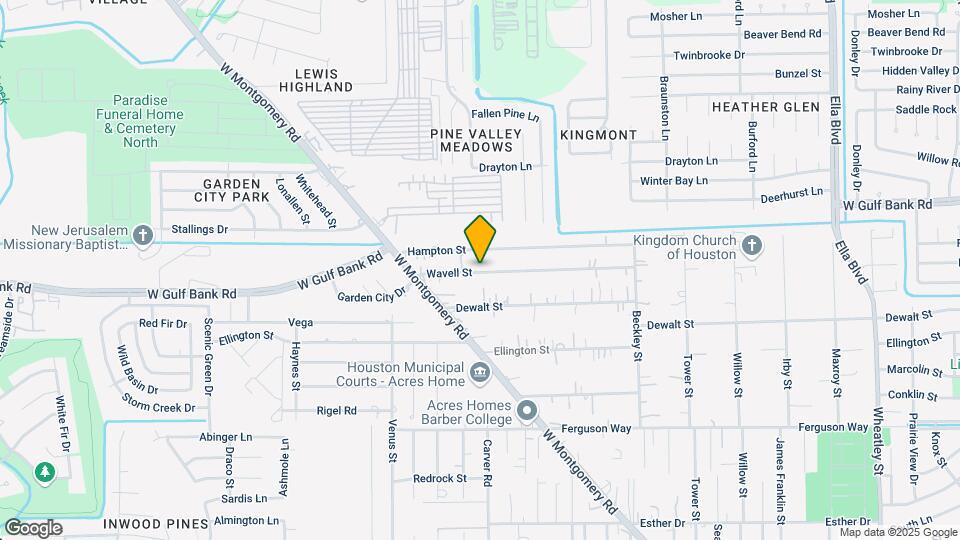2320 Wavell St Map and Location Details