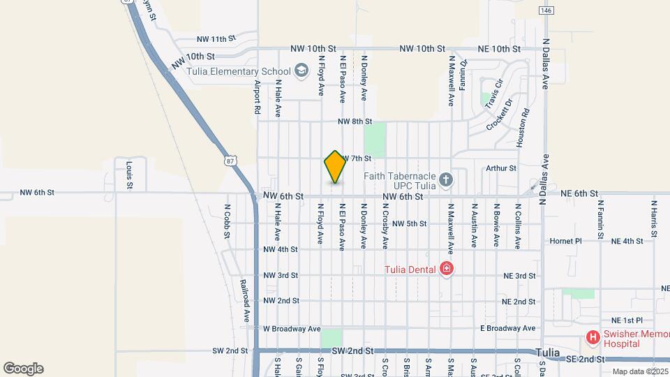 604 NW 6th St Map and Location Details