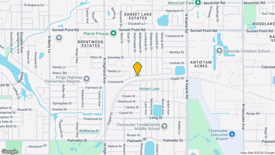 1619 Linwood Dr Map and Location Details