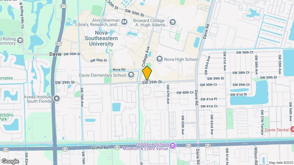 6900 SW 39th St Map and Location Details