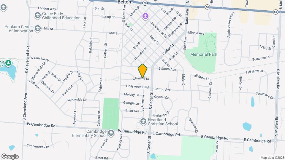 219 E Pacific Dr Map and Location Details