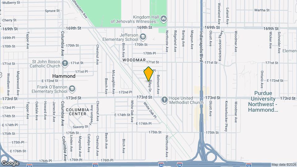 7212 Tilley Dr Map and Location Details